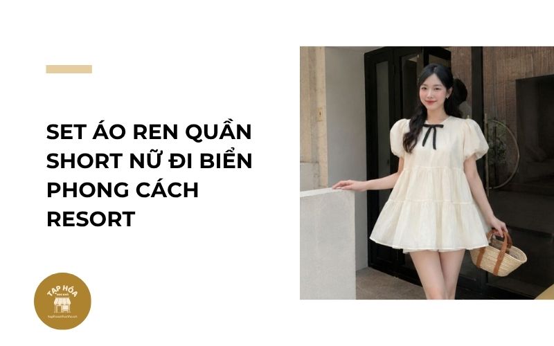 Áo babydoll tay bồng nữ phong cách Quiet Luxury