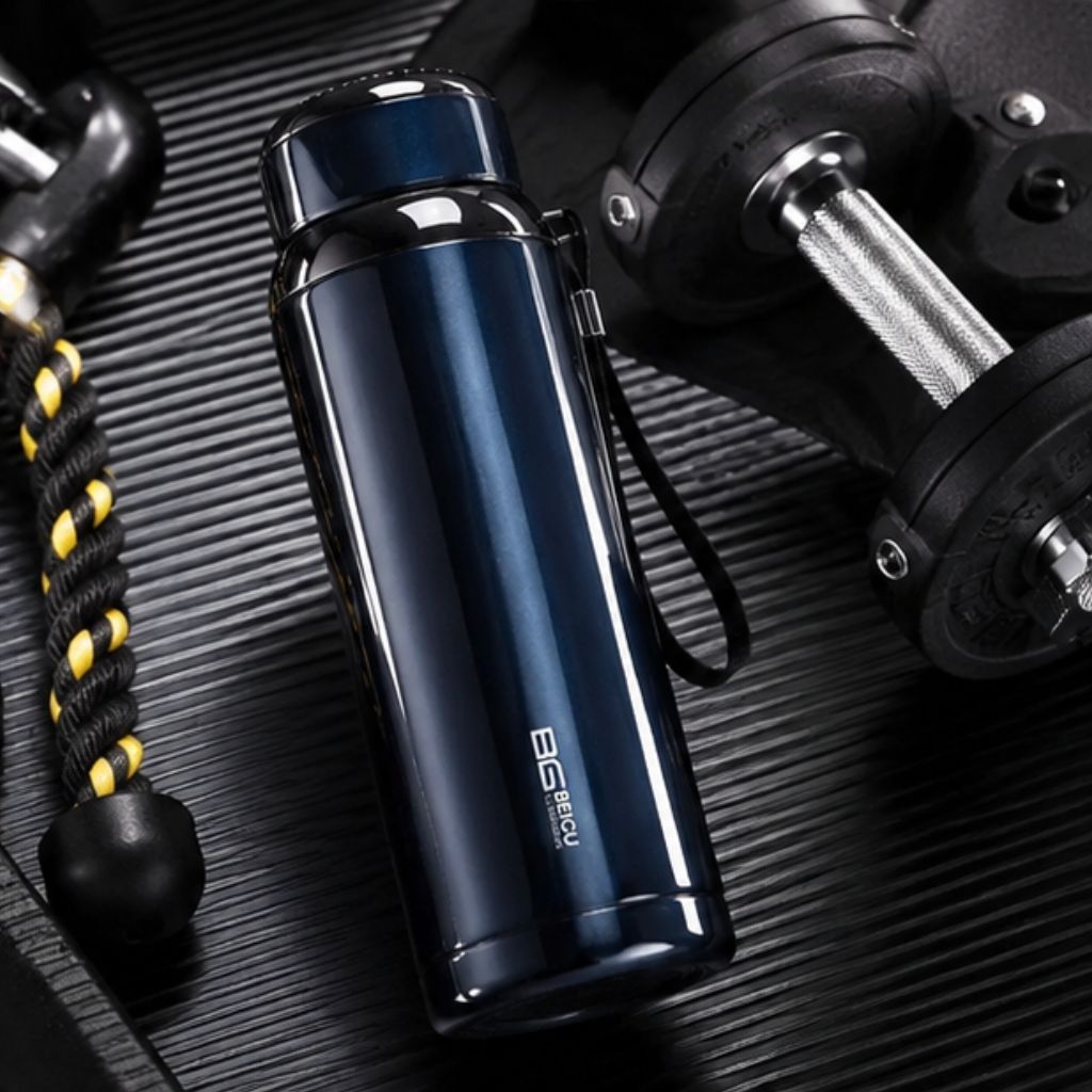 Bình giữ nhiệt inox 316 cao cấp 1000ml giữ nóng lạnh 8-10 giờ có lõi lọc trà