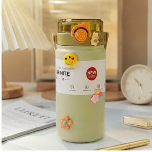 Bình giữ nhiệt inox 316 dung tích 1000ml có quai xách tiện lợi - Hình ảnh 3