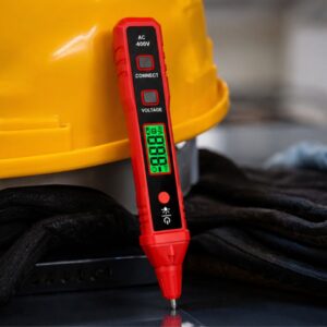 Bút thử điện HABOTEST HT91A NCV màn hình LCD đo điện áp AC 12-400V - Hình ảnh 4