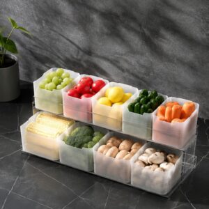 Combo 10 hộp đựng thực phẩm cánh tủ lạnh JYoohome tiện lợi