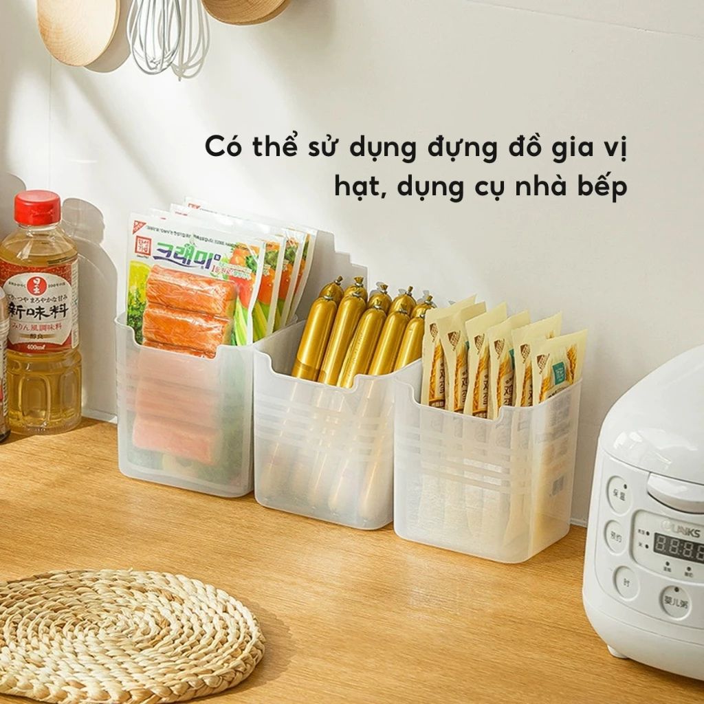 Combo 10 hộp đựng thực phẩm cánh tủ lạnh JYoohome tiện lợi - Ảnh 4