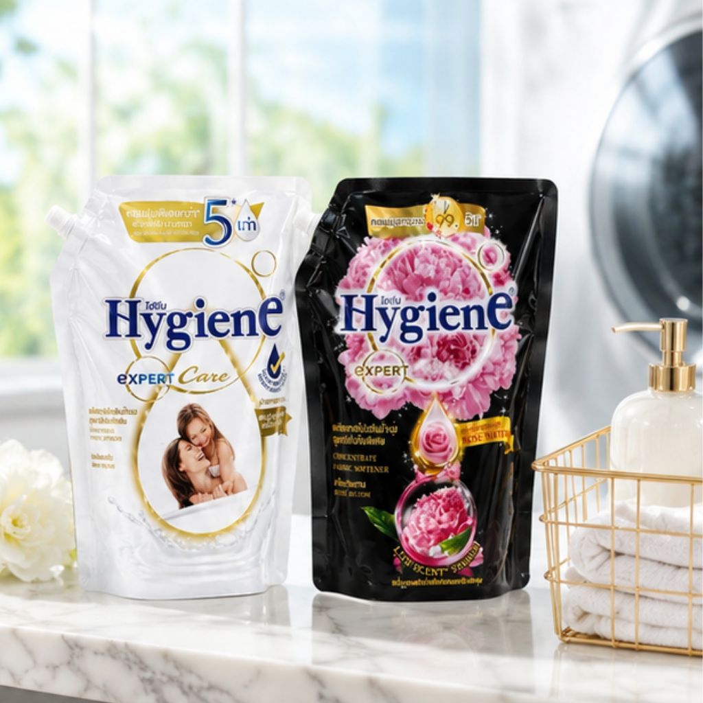 Combo 2 túi nước xả vải Hygiene Thái Lan thơm lâu mềm vải