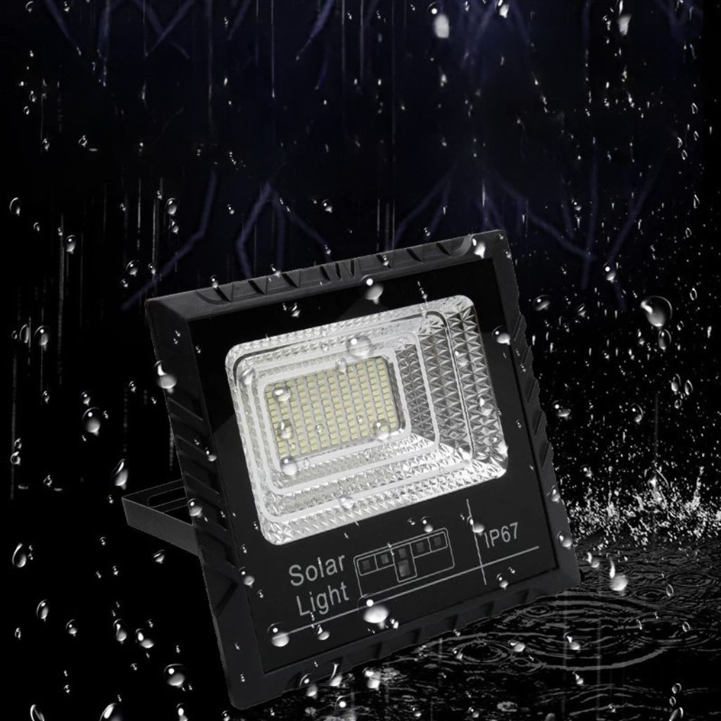 Đèn năng lượng mặt trời 1200W chống nước IP67 tự động bật tắt - Ảnh 2