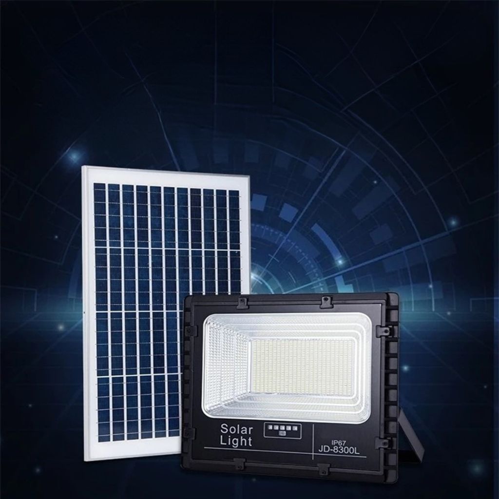 Đèn năng lượng mặt trời 1200W chống nước IP67 tự động bật tắt - Ảnh 3