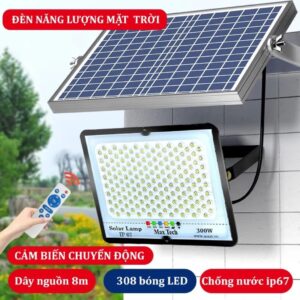 Đèn năng lượng mặt trời MAX TECH 80W 180W 200W 300W 400W chống nước IP67