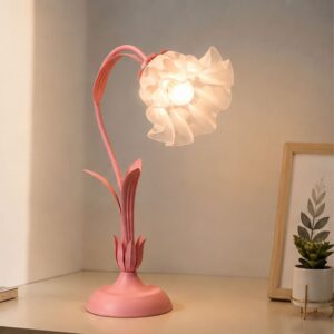 Đèn ngủ bông hoa để bàn decor phòng ngủ phòng khách siêu xinh