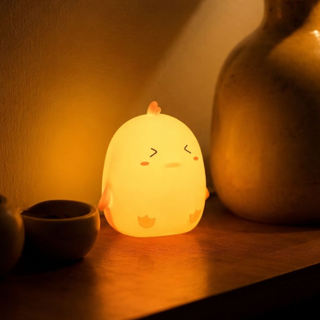 Đèn ngủ cảm ứng ánh sáng LED tự động bật tắt cắm điện mini dễ thương