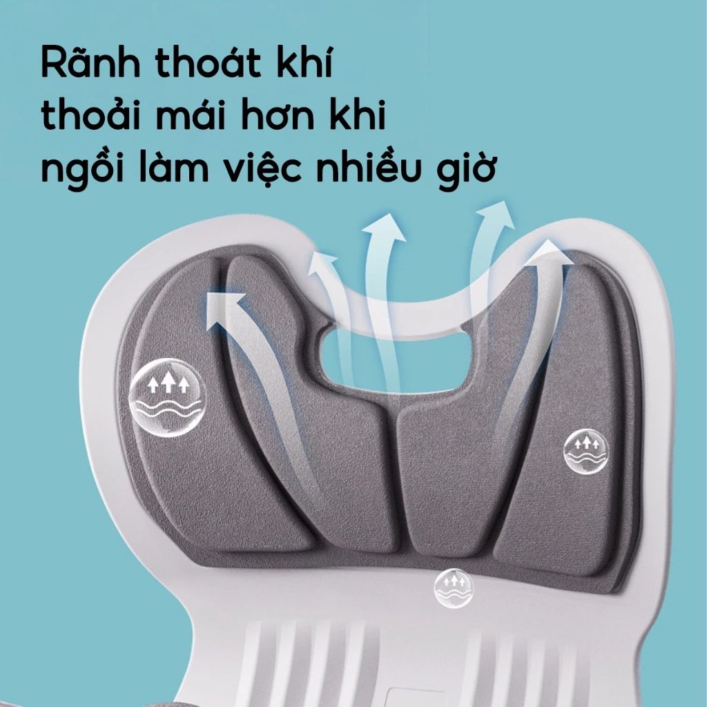 Ghế ngồi công thái học chống gù lưng điều chỉnh tư thế ngồi - Ảnh 3