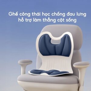 Ghế ngồi công thái học chống gù lưng điều chỉnh tư thế ngồi