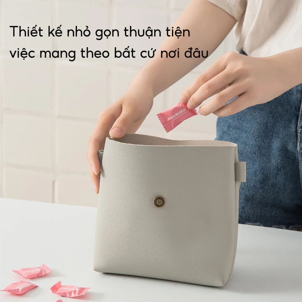 Gói 100 khăn mặt nén dạng viên kẹo dùng một lần tiện lợi khi du lịch - Ảnh 3