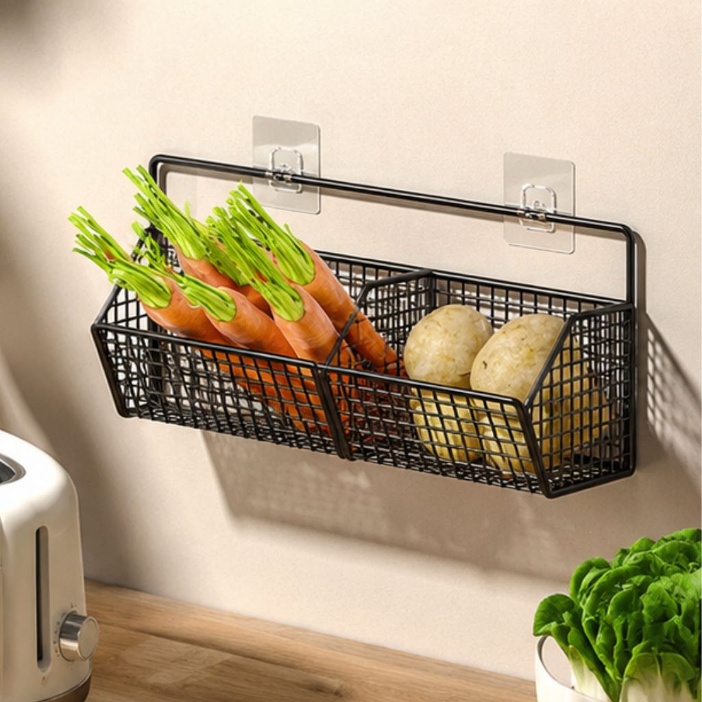 Kệ đựng gia vị dán tường 1 2 3 ngăn chịu tải 10kg cho nhà bếp và phòng tắm - Ảnh 2
