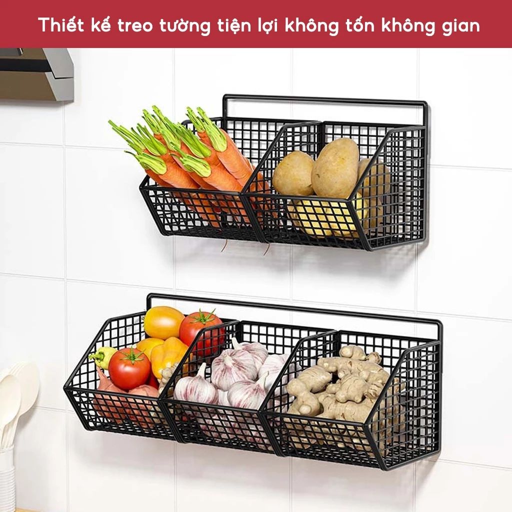 Kệ đựng gia vị dán tường 1 2 3 ngăn chịu tải 10kg cho nhà bếp và phòng tắm - Ảnh 2