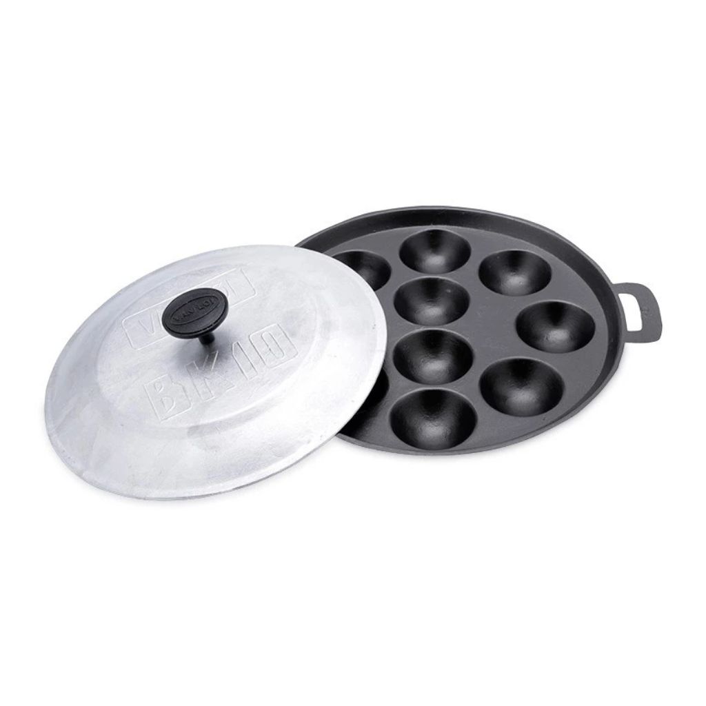 Khuôn bánh khọt 7 lỗ chống dính loại dày dùng cho bếp gas và bếp than - Ảnh 2
