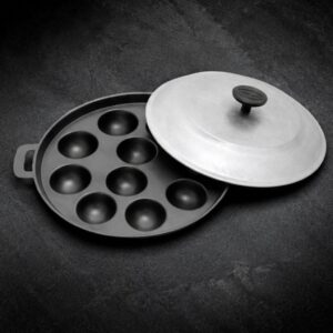 Khuôn bánh khọt 7 lỗ chống dính loại dày dùng cho bếp gas và bếp than - Hình ảnh 4