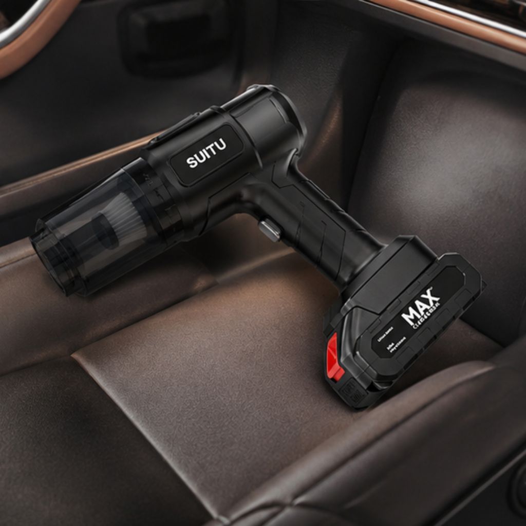 Máy hút và thổi bụi cầm tay SuiTu ST-6631 pin 10 cell đa năng