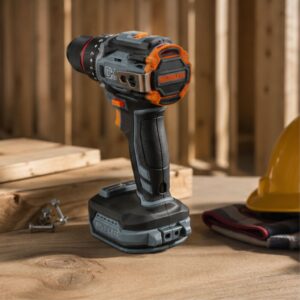 Máy khoan pin DKPRO 3 chức năng không chổi than chân pin phổ thông - Hình ảnh 4