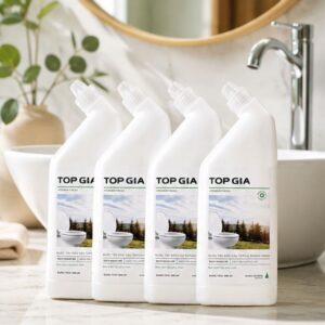 Nước tẩy bồn cầu Topgia kháng khuẩn 99% không cần chà sạch nhanh - Hình ảnh 2