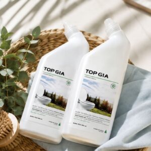 Nước tẩy bồn cầu Topgia kháng khuẩn 99% không cần chà sạch nhanh - Hình ảnh 3