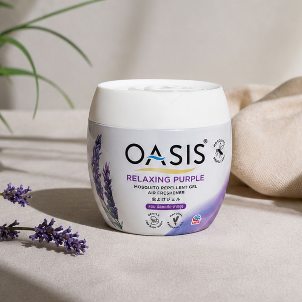 Sáp thơm đuổi muỗi Oasis 180g khử mùi làm thơm không gian