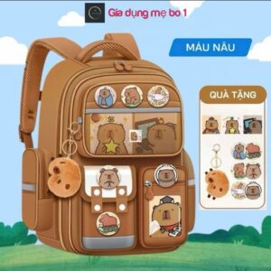 Balo Capi chống gù chống nước cho bé tiểu học lớp 1-6