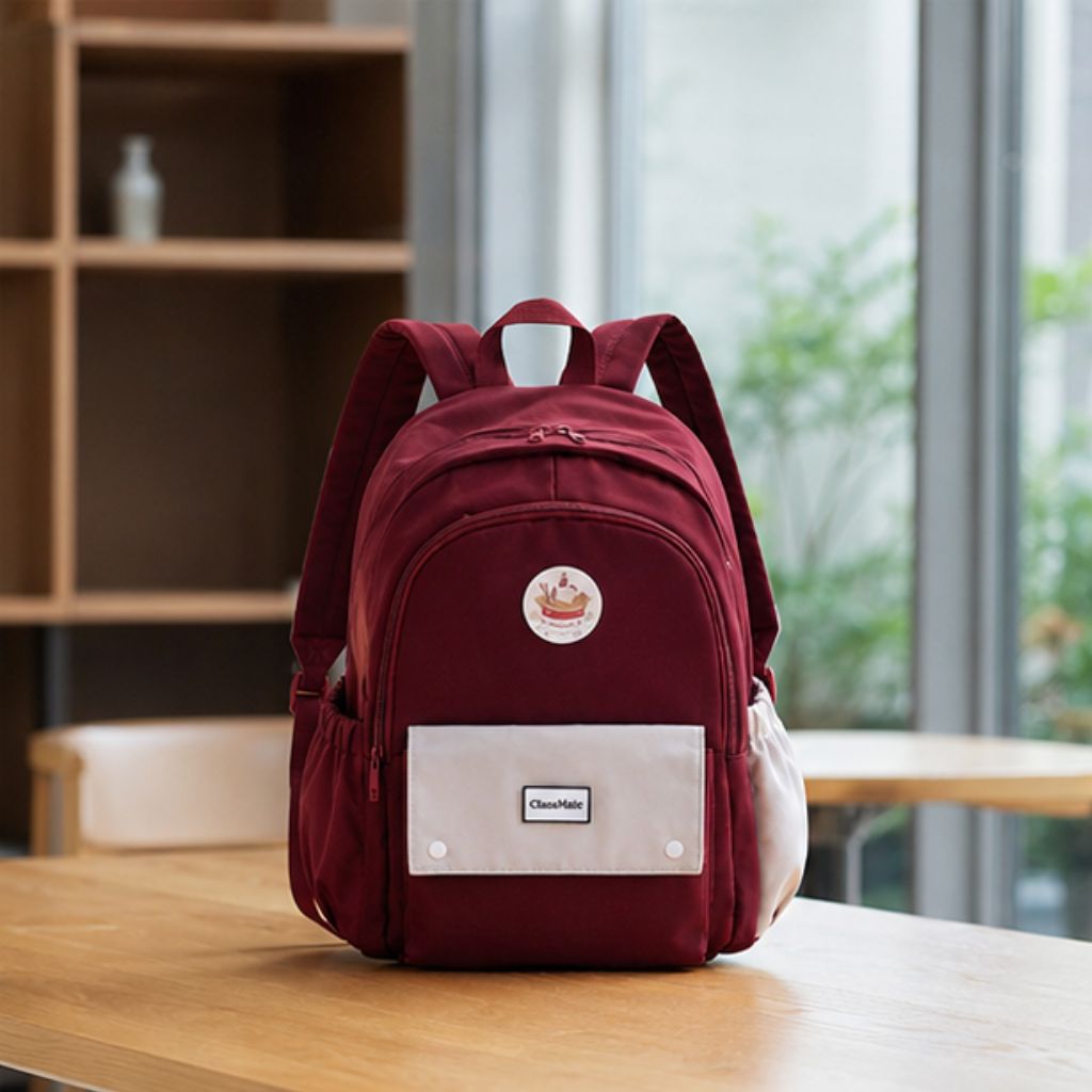 Balo đi học CLASSMATE hình Capybara chống nước nhiều ngăn đựng A4