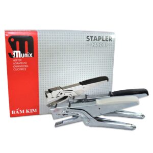 Bấm kim số 10 Munix 25201 bằng kim loại chống gỉ sản xuất Ấn Độ