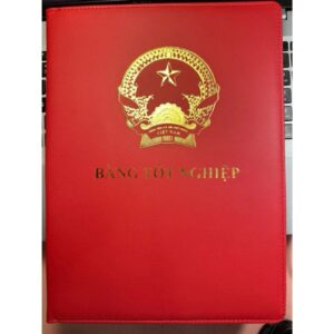 Bìa trao bằng tốt nghiệp đại học thạc sĩ tiến sĩ bìa trình ký cao cấp