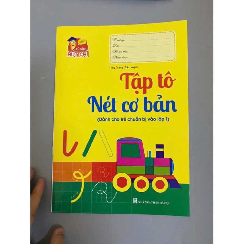Bộ 10 quyển luyện viết tập tô chữ cho bé mẫu giáo tặng bút chì và gọt tẩy - Ảnh 4