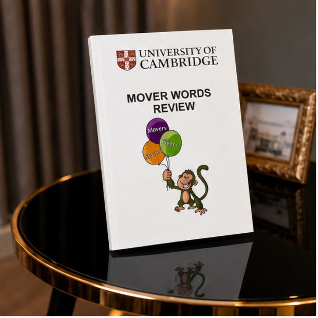 Bộ 3 vở viết từ vựng Starters Movers Flyers luyện thi Cambridge cho bé - Ảnh 4