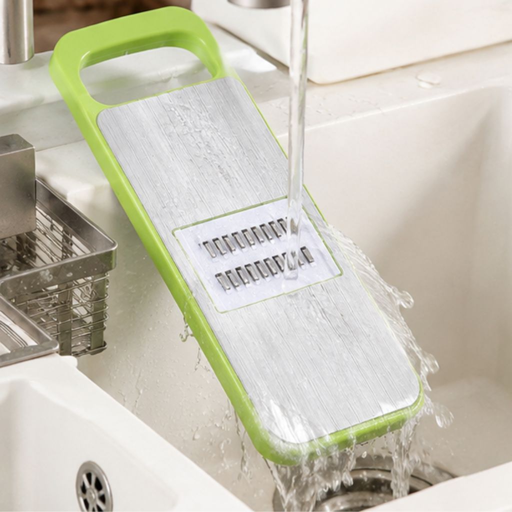 Bộ nạo rau củ quả 6 lưỡi dao inox 304 đa năng bào sợi thái lát tiện dụng - Ảnh 4