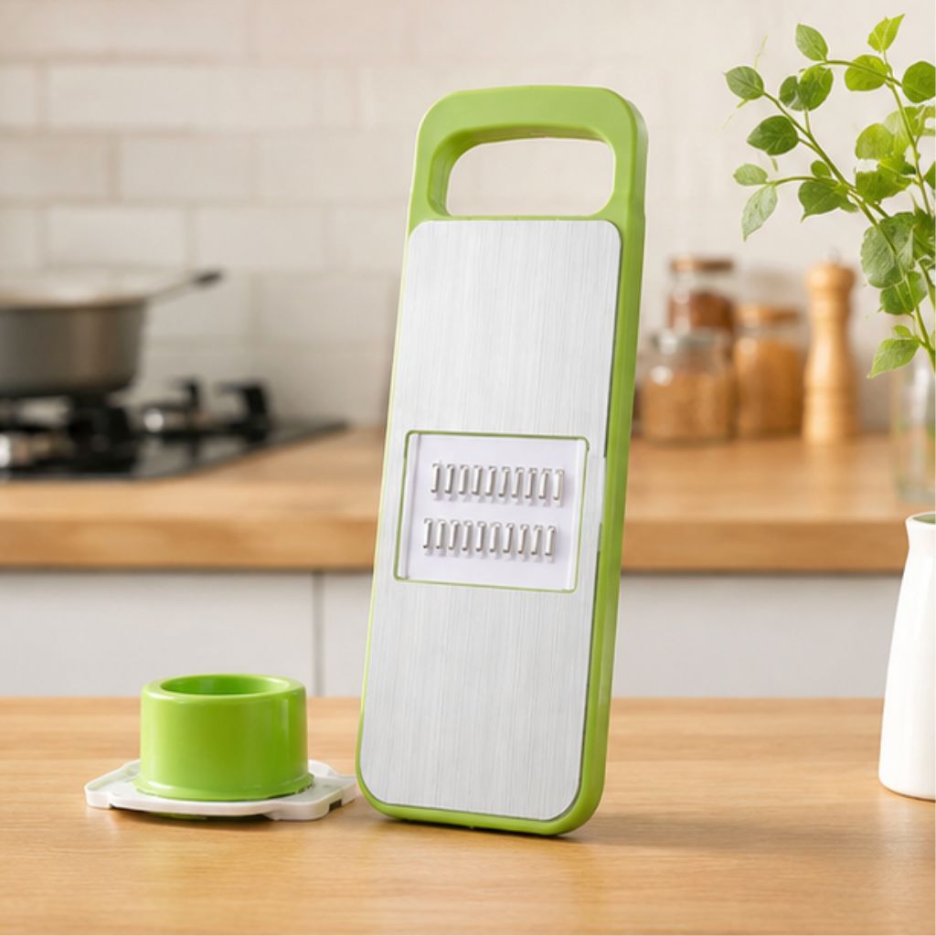 Bộ nạo rau củ quả 6 lưỡi dao inox 304 đa năng bào sợi thái lát tiện dụng