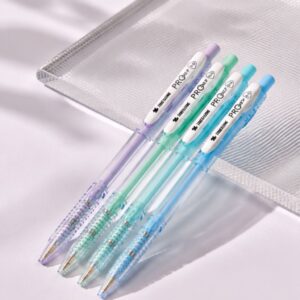 Bút bi Thiên Long TL-105 Pro 027 ngòi 0.5mm bút bấm viết êm mực đều