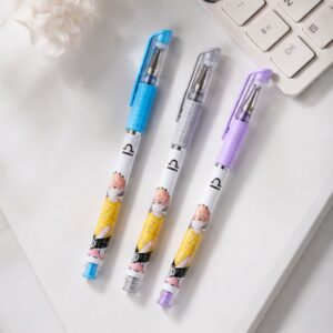 Bút gel CLASSMATE ngòi 0.5mm mực xanh đen tím viết êm hình cung hoàng đạo