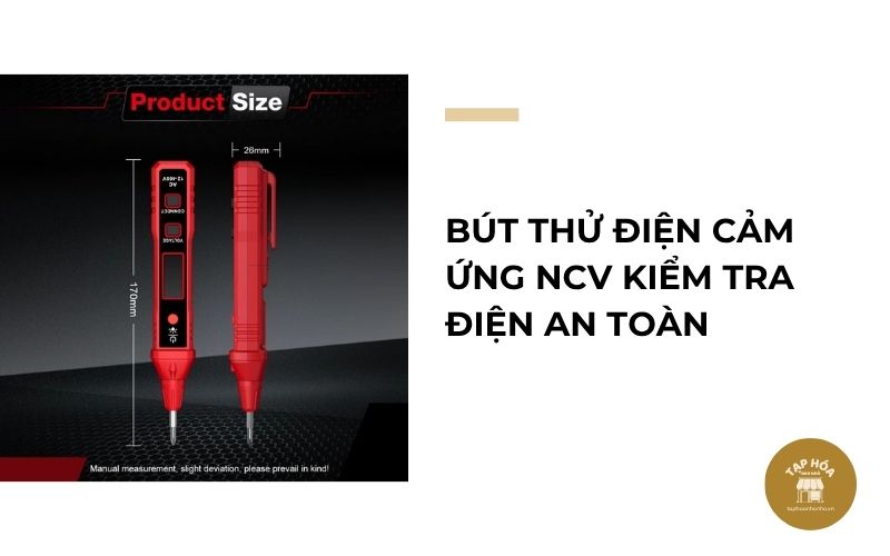 Bút thử điện cảm ứng NCV kiểm tra điện an toàn