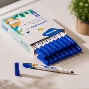 Combo 5/10/20 bút lông bảng Thiên Long WB-02 ngòi 1.1mm mực dễ xóa xanh đỏ đen
