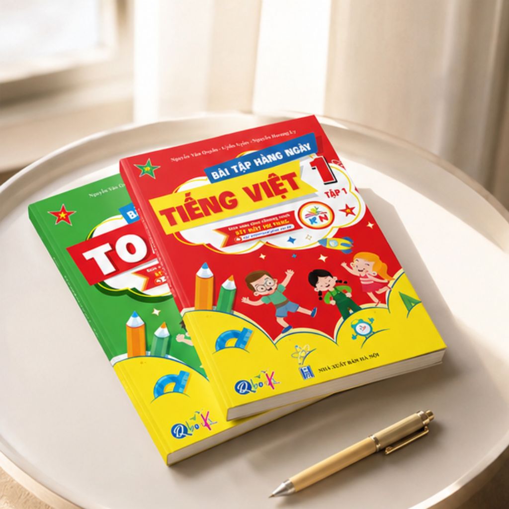 Combo sách bài tập hằng ngày Toán và Tiếng Việt lớp 1 tập 1 Kết Nối Tri Thức - Ảnh 2