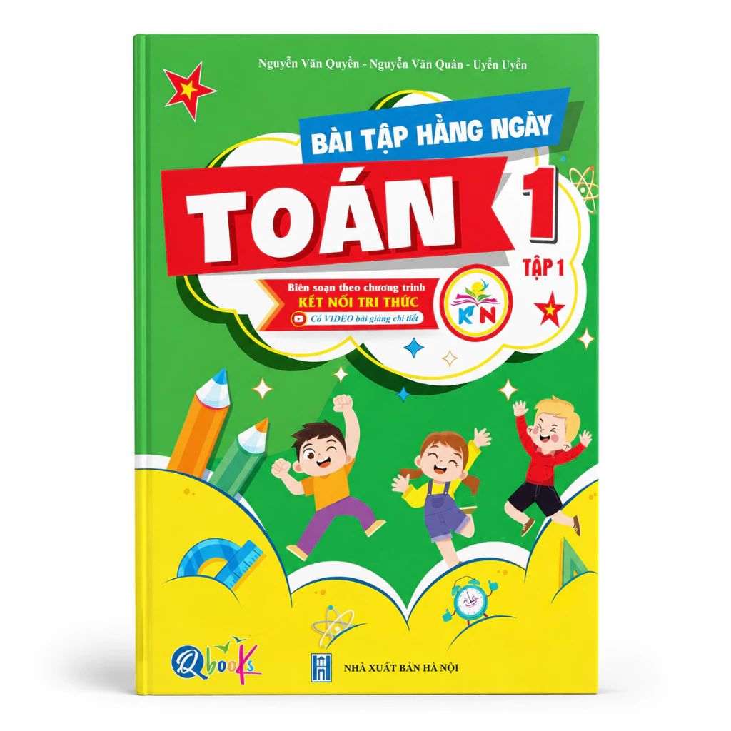 Combo sách bài tập hằng ngày Toán và Tiếng Việt lớp 1 tập 1 Kết Nối Tri Thức - Ảnh 2