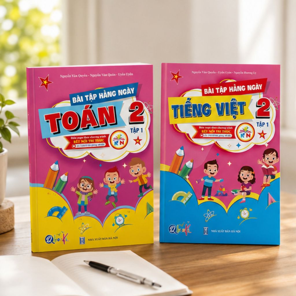 Combo sách bài tập hằng ngày Toán và Tiếng Việt lớp 2 tập 1 Kết Nối Tri Thức - Ảnh 2