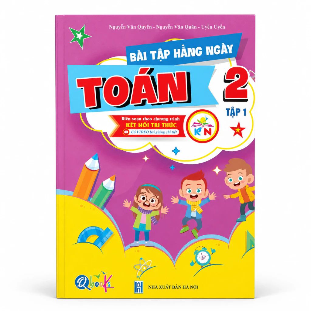 Combo sách bài tập hằng ngày Toán và Tiếng Việt lớp 2 tập 1 Kết Nối Tri Thức - Ảnh 2