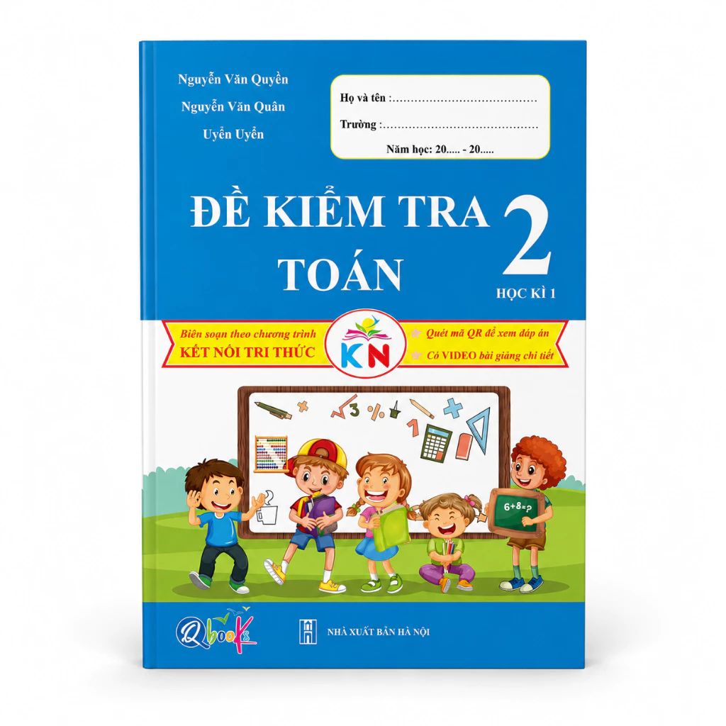 Combo sách đề kiểm tra Toán và Tiếng Việt lớp 2 học kỳ 1 Kết Nối Tri Thức - Ảnh 2