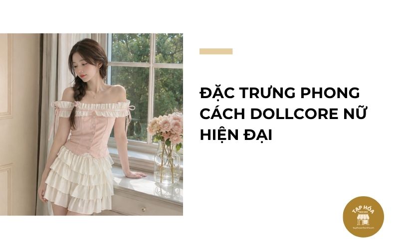 Đặc trưng phong cách Dollcore nữ hiện đại