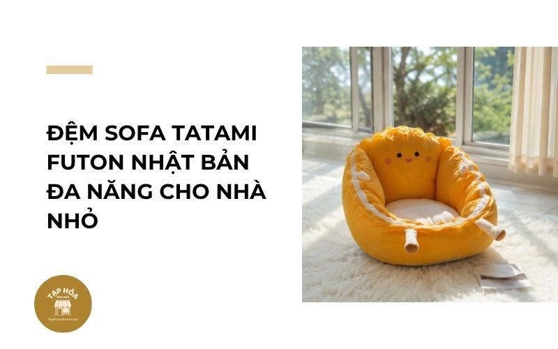 Đệm sofa tatami futon Nhật Bản đa năng cho nhà nhỏ