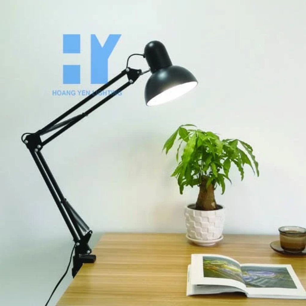 Đèn bàn học HY2266 bóng LED chống cận bảo vệ mắt xoay 360 độ đa năng - Ảnh 4