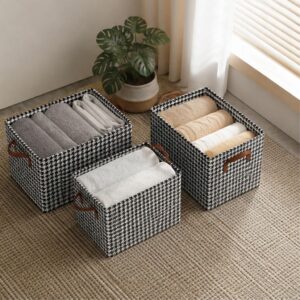 Hộp đựng quần áo khung thép JYoohome gấp gọn chống thấm giữ form