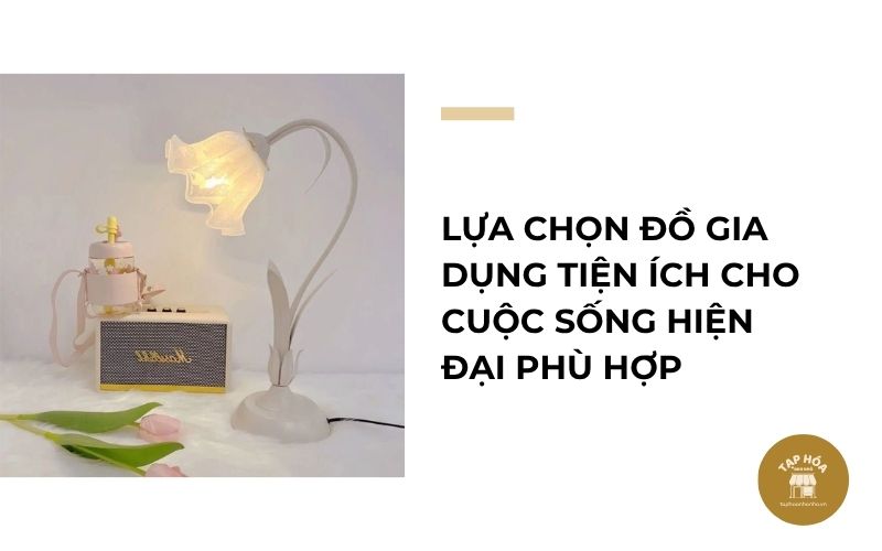 Lựa chọn đồ gia dụng tiện ích cho cuộc sống hiện đại phù hợp
