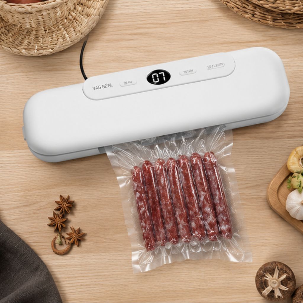Máy hút chân không thực phẩm PVL hàn miệng túi mini lực hút mạnh 90W - Ảnh 3