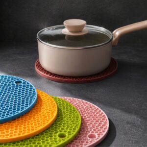 Miếng lót nồi silicon chống nóng chống trượt chịu nhiệt 230°C