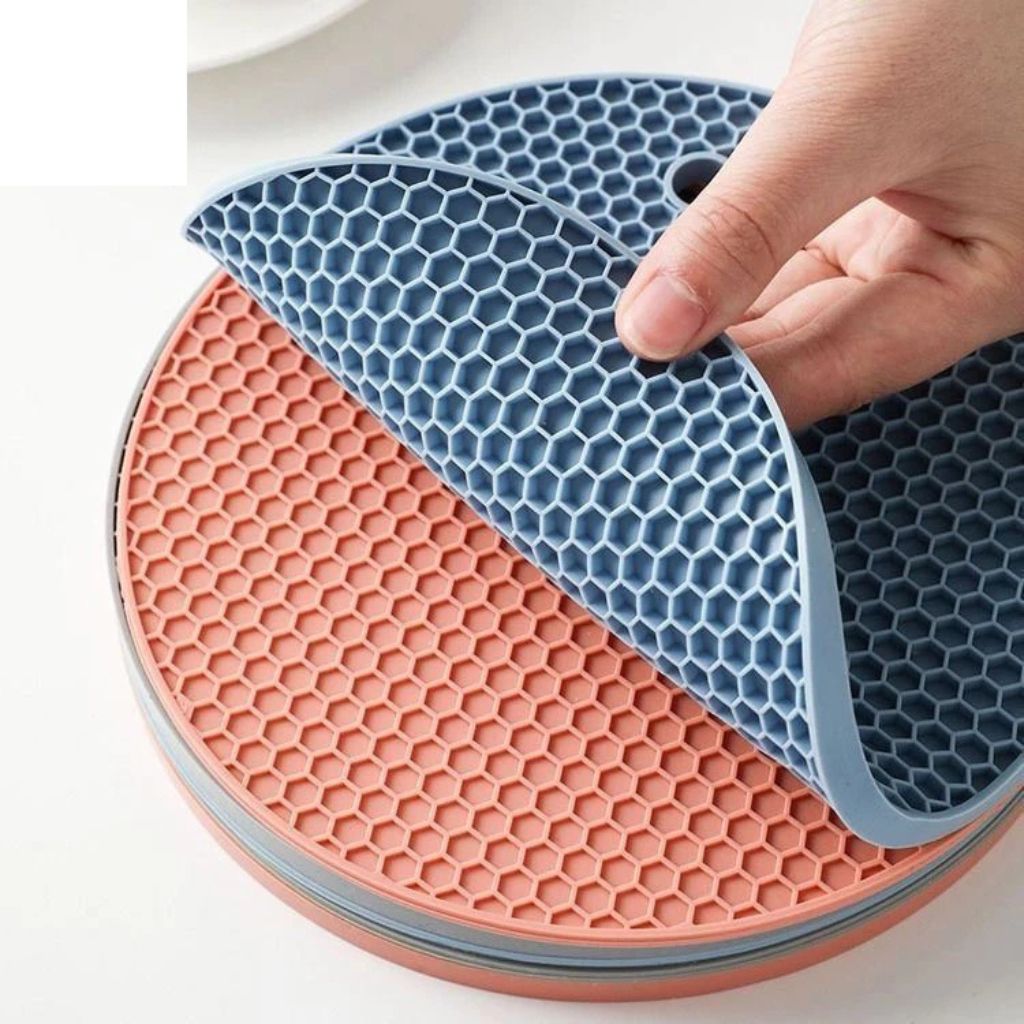 Miếng lót nồi silicon chống nóng chống trượt chịu nhiệt 230°C