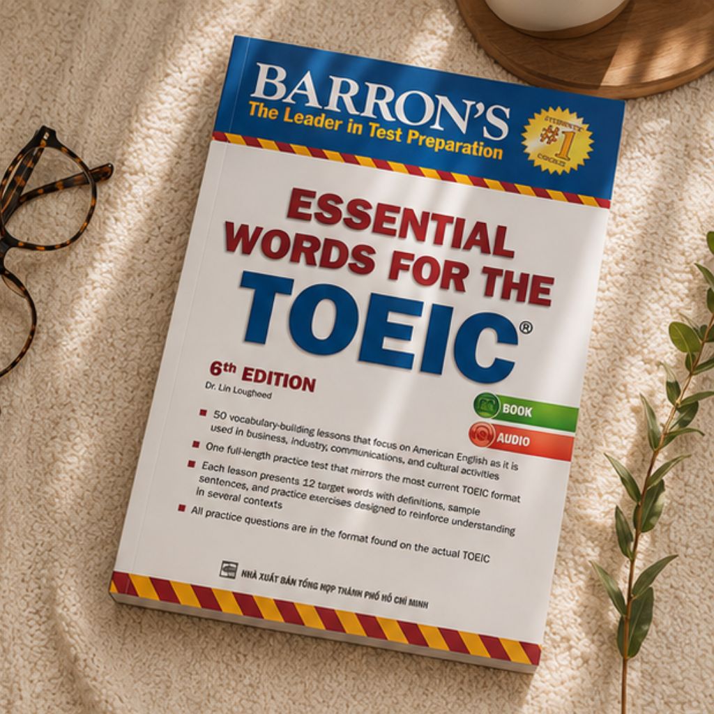 Sách Barron's Essential Words for the TOEIC 6th Edition First News chính hãng - Ảnh 2